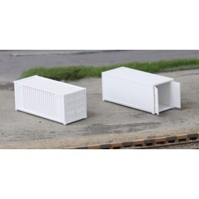   Igra Model 66818212 Konténer-pár, 20 lábas, fehér - ISO (H0)