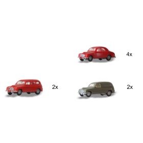 Igra Model 67918116 Skoda 1201, 8 db (H0) - Építőkészlet