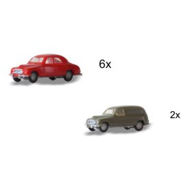 Igra Model 67918118 Skoda 1201, 8 db (H0) - Építőkészlet