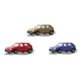   Igra Model 67918119 Skoda Favorit, 3 db (H0) - Építőkészlet