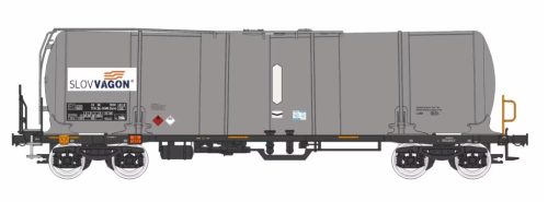 Igra Model 96200082 Tartálykocsi fékállással, négytengelyes Zans 88, szürke, Slovvagon (E6) (TT)