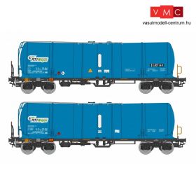   Igra Model 96210015 Tartálykocsi-pár fékállással, négytengelyes Zacns 88, RTI Jet A-1 (E6) (H0)