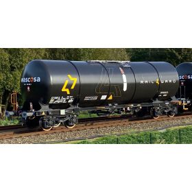   Igra Model 96210043 Tartálykocsi fékállással, négytengelyes Zacns, Wascosa / RAIL4WARD JET-A1 (E6) (H0)