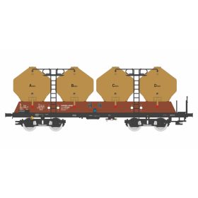   Igra Model 96400000 Poranyagszállító négytengelyes silókocsi, Uacs (Raj), CSD Praha (E3) (TT)