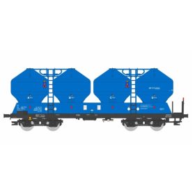   Igra Model 96400017 Poranyagszállító négytengelyes silókocsi, Uacs, PKP-Cargo (E6) (TT)