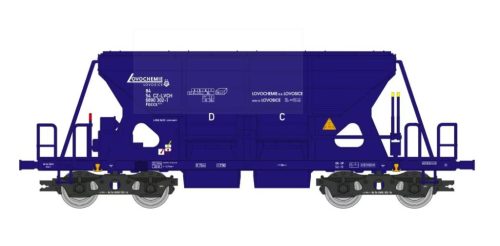Igra Model 96500010 Önürítős négytengelyes teherkocsi, Faccs, Lovochemie (E6) (TT)