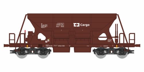 Igra Model 96500018 Önürítős négytengelyes teherkocsi, Faccs, CD-Cargo (E6) (TT)