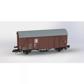   Igra Model 96600015 Fedett teherkocsi, Ztr, Narex, CSD (E4) (TT)
