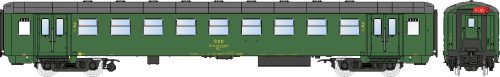 Igra Model 97110019 Személykocsi, négytengelyes Bai sorozat, 2. osztály, Liberec, CSD (E4) (