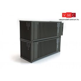   Igra Model 98010100 Konténer-pár, 2 db 20 lábas katonai konténer (H0)
