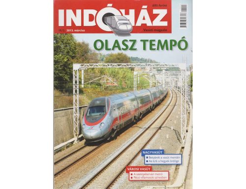 INDÓHÁZ 201303 MAGAZIN 2013/3 - Olasz tempó