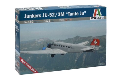 Italeri 150 Junkers Ju 52 3/m “Tante Ju” (1/72)