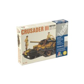   Italeri 219 British CRUSADER III 1/35 harckocsi makett - Vintage Collection