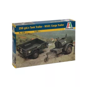 Italeri 229 250 gal.s Tank Trailer/M101 Cargo Tr. (1/35)