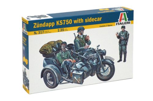 Italeri 317 Zündapp KS750 (1/35)