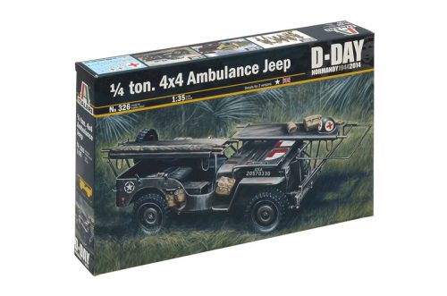 Italeri 326 1 Ton 4x4 Ambulance Jeep (1/35)