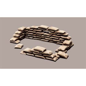 Italeri 406 SANDBAGS 1/35 makett - Homokzsákok