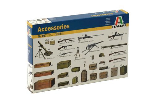 Italeri 407 Accessories (1/35)