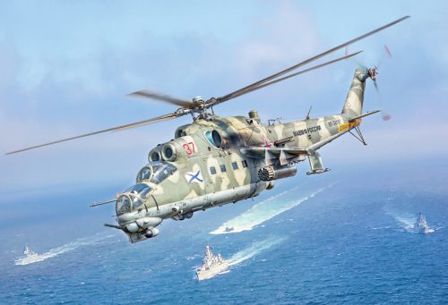 Italeri 1432 Mil Mi-24P / Mil Mi-35P (1/72) helikopter makett