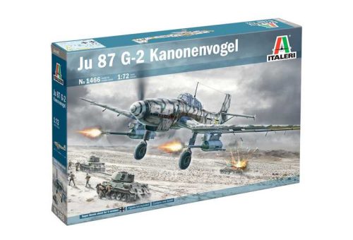 Italeri 1466 Ju 87 G-2 Kanonenvogel (1/72)