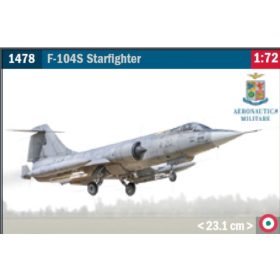 Italeri 1478 F-104S Starfighter (1/72) repülőgép makett