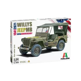 Italeri 3635 Jeep Willys MB 80th ann. (1/24)
