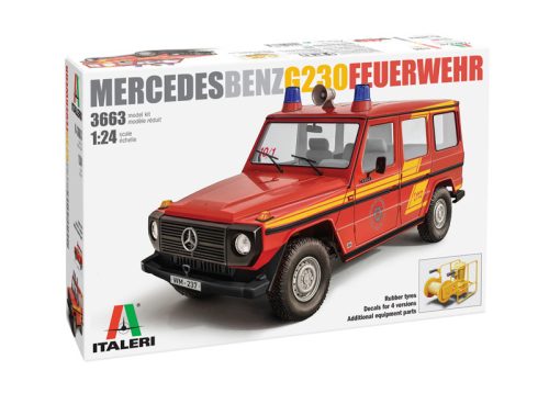 Italeri 3663 Mercedes Benz G230 Feuerwehr (1/24)