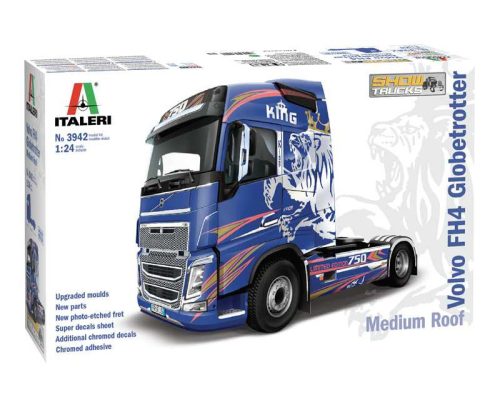 Italeri 3942 Volvo FH4 Globetrotter med. Roof (1/24)