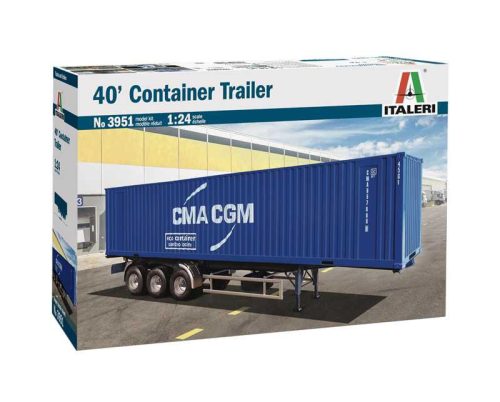 Italeri 3951 40’ container trailer (1/24)