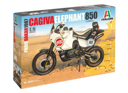 Italeri 4643 Cagiva Elefant 850 Par.-Dak. 1987 (1/9)