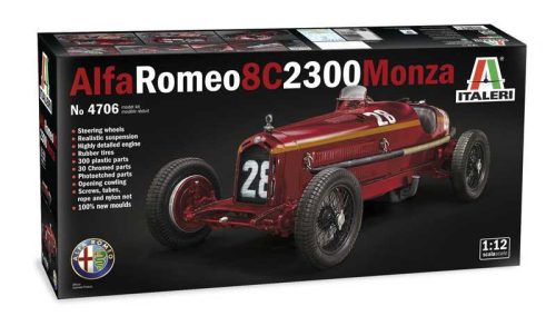 Italeri 4706 Alfa Romeo 8C 2300 “Monza” (1/12)