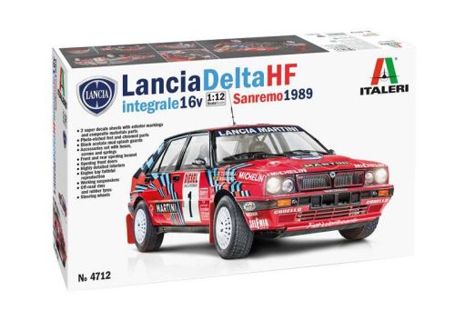 Italeri 4712 Delta HF Integrale Sanremo 1989 (1/12)