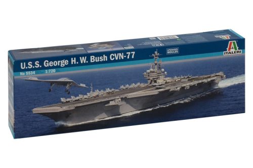 Italeri 5534 U.S.S. George H. W. Bush CVN-77 (1/720)