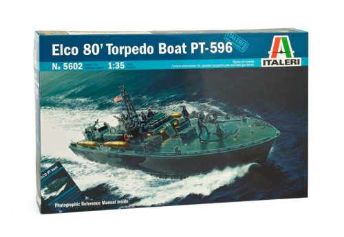 Italeri 5602 Elco 80’ Torpedo Boat PT-596 (1/35)