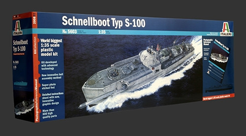 Italeri 5603 Schnellboot Typ S-100 PRM (1/35)