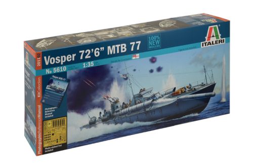 Italeri 5610 Vosper 72”6’ MTB 77 PRM (1/35)