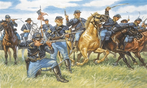 Italeri 6013 Union Cavalry (American Civil War) (1/72)