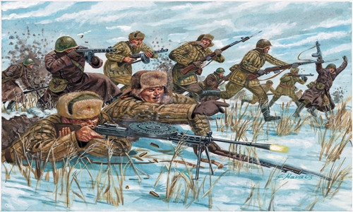 Italeri 6069 Russian Inf. - winter unif. (WWII) (1/72)