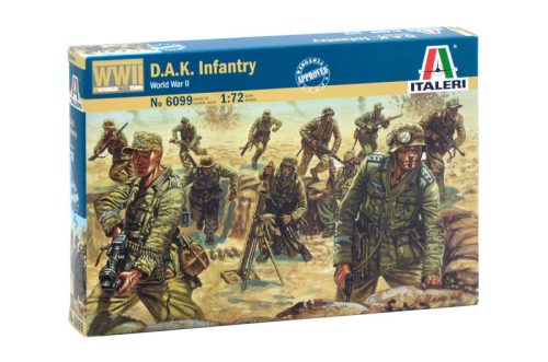 Italeri 6099 D.A.K. Infantry (WWII) (1/72)