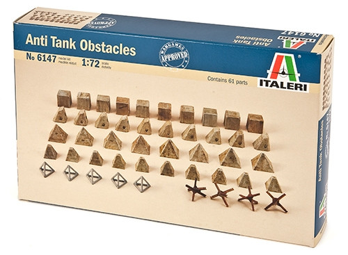 Italeri 6147 Anti Tank Obstacles (1/72)