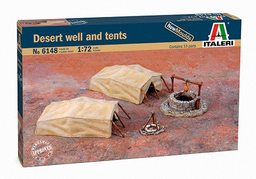 Italeri 6148 Desert Well and Tents (1/72)