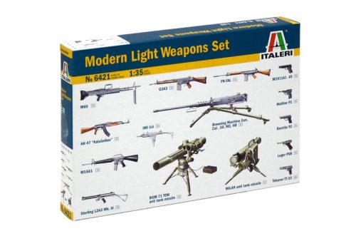 Italeri 6421 Modern Light Weapon Set (1/35)