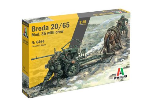 Italeri 6464 Breda 20/65 mod. 35 with crew (1/35)