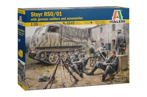 Italeri 6549 Steyr RSO/01 with Germ. Soldiers (1/35)