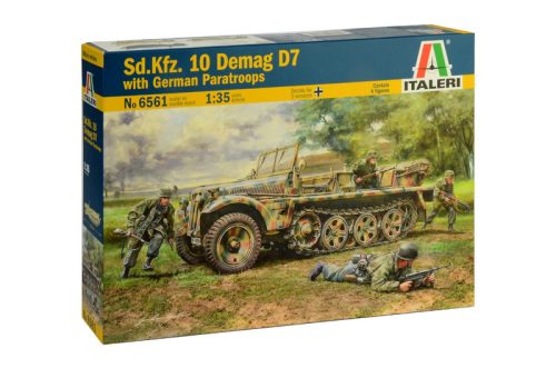 Italeri 6561 Demag D7 with Germ. Paratr. (1/35)