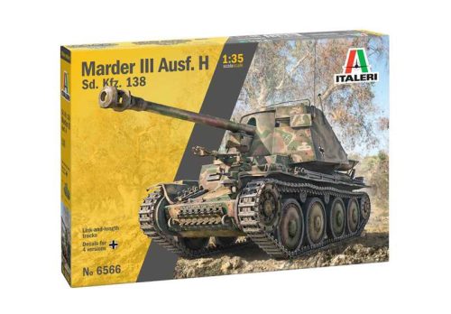 Italeri 6566 Sd.Kfz 138 Marder III Ausf. H (1/35)