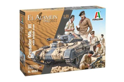 Italeri 6592 Crusader Mk. III with British Crew (1/35)