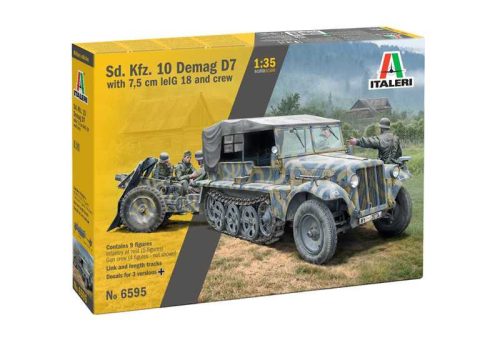 Italeri 6595 Demag D7 with 7,5 cm leIG 18 (1/35)