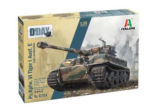 Italeri 6754 Pz.Kpfw.VI Tiger I Ausf.E late prod. (1/35)