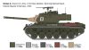 Italeri 6763 M47 Patton (1/35) harckocsi makett